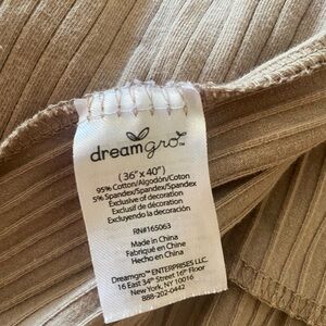 Bebe Tan Ribbed Fabric